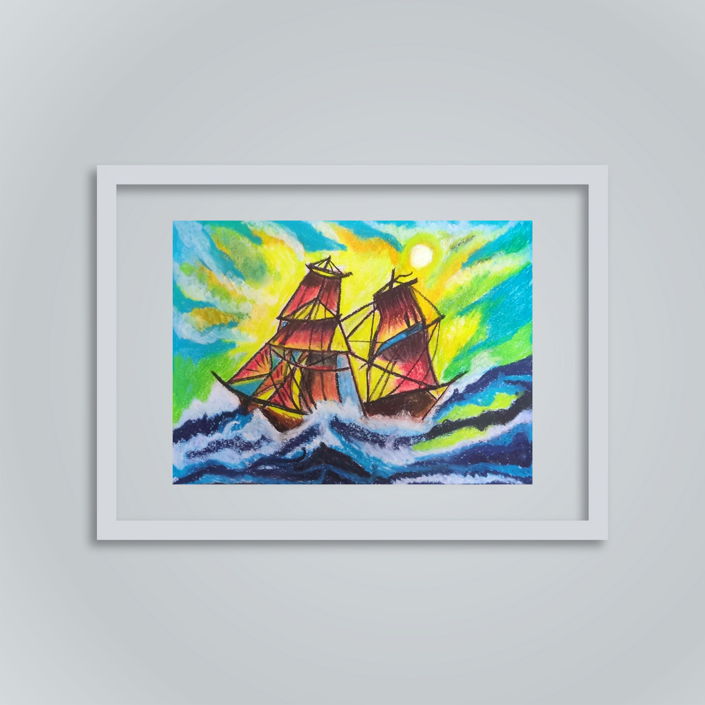 Sunlit Voyage Art