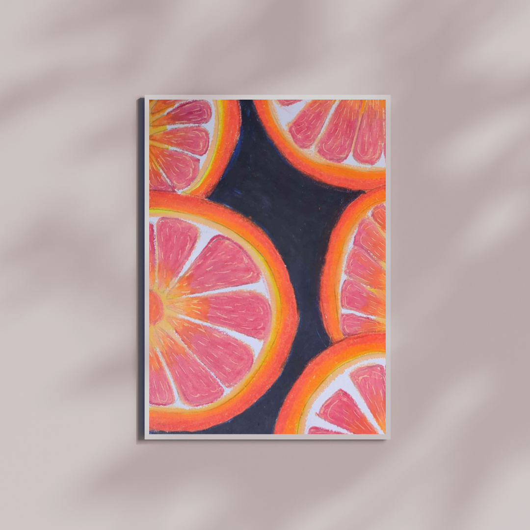 Midnight Citrus Art