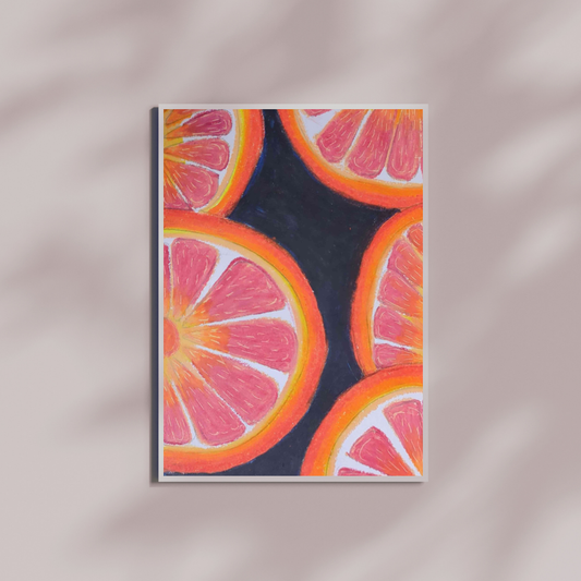 Midnight Citrus Art