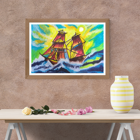 Sunlit Voyage Art