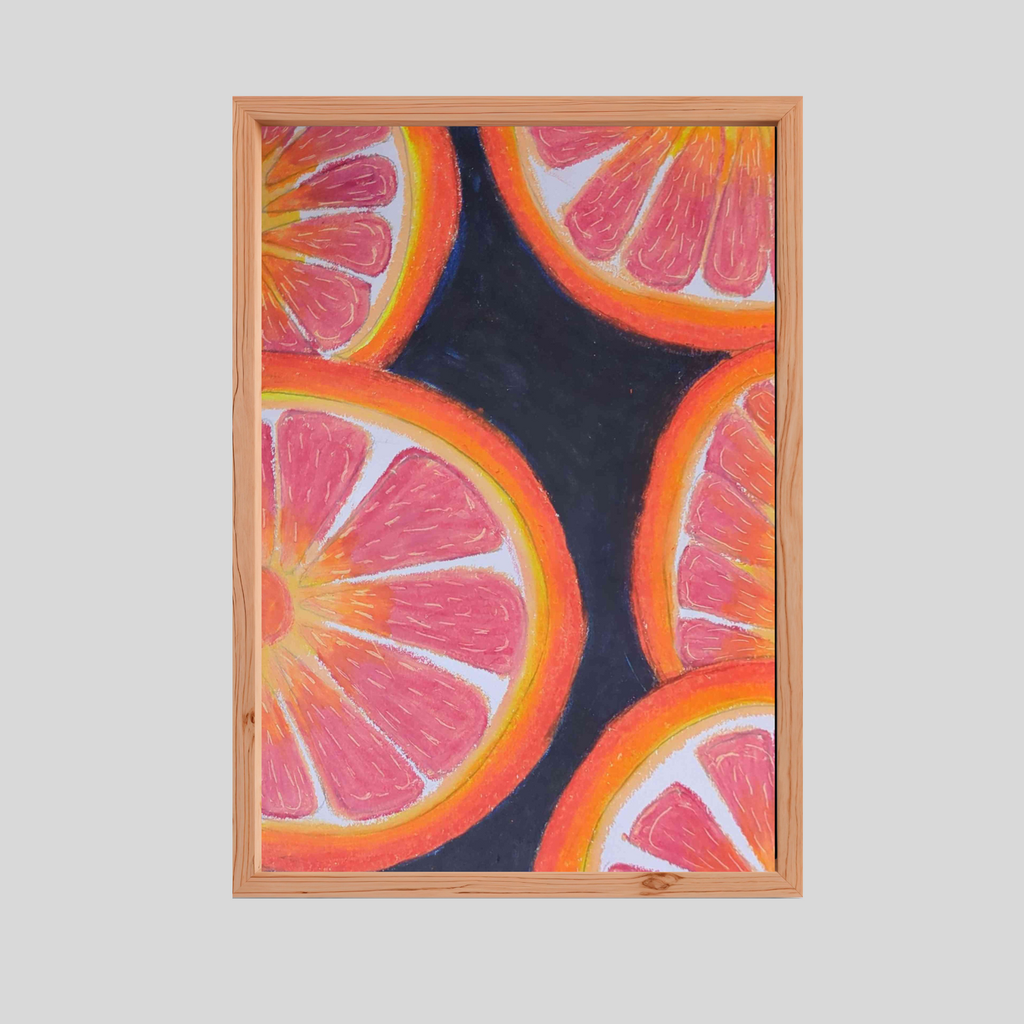Midnight Citrus Art